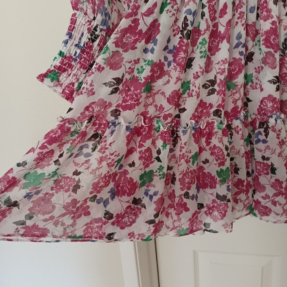 Misa Los Angeles Niamat Peony Floral Mini Dress XS - Picture 14 of 16